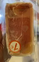 Mängden socker i Prosciutto crudo