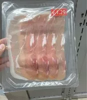 Mängden socker i Prosciutto Crudo