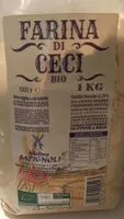Mängden socker i Farina di ceci bio