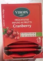 Mängden socker i infuso al cranberry