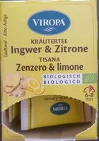 Mängden socker i Tisana Zenzero & limone