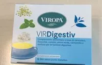 Mängden socker i VIRDigestiv