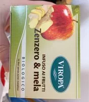 Mängden socker i infuso ai frutti zenzero &melq