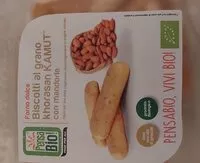Mängden socker i Biscotti al grano khorasan KAMUT