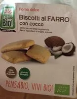 Mängden socker i Biscotti biologici al farro con cocco