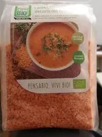Mängden socker i Lenticchie rosse decorticate biologiche