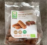 Mängden socker i Biscotti al farro con cacao
