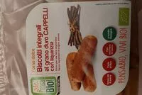 Mängden socker i Biscotti integrali al grano duro CAPPELLI con liquirizia