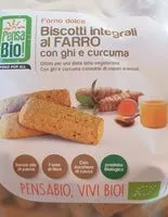 Mängden socker i Biscotti integrali al farro con ghi e curcuma