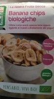 Mängden socker i Banana Chips biologiche
