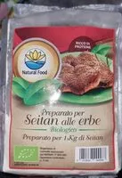 Mängden socker i Preparato per seitan alle erbe