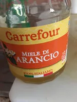 Mängden socker i Miele di arancio