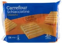 Mängden socker i Schiacciatine classiche