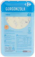 Mängden socker i Gorgonzola dolce