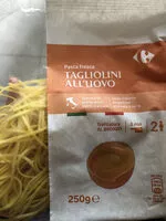 Mängden socker i Tagliolini