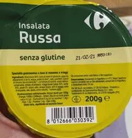 Mängden socker i Insalata russa