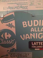 Mängden socker i Budino alla vaniglia