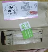 Mängden socker i Sandwich cotto e mozzarella
