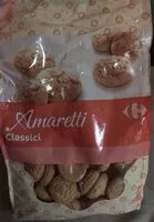Mängden socker i Amaretti classici