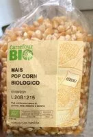 Mängden socker i Mais pop corn biologico