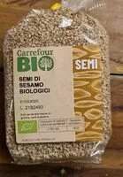 Mängden socker i Semi di sesamo biologici