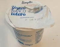Mängden socker i Yogurt bianco intero