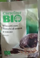 Mängden socker i biscotti con fiocchi di avena e cacao