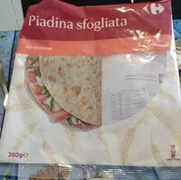 Mängden socker i Piadina