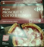 Mängden socker i Pizza prosciutto cotto e funghi