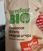 Mängden socker i Caserecce di farro