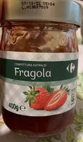 Mängden socker i Confiture fraise
