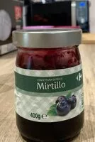 Mängden socker i Marmellata mirtillo