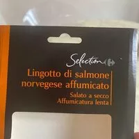 Mängden socker i Lingotto di salmone norvegese affumicato