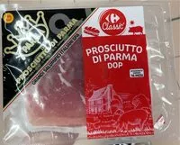 Mängden socker i Prosciutto di parma dop