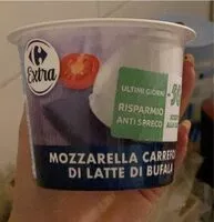 Mängden socker i Mozzarella di latte di bufala