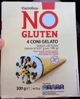 Mängden socker i 4 coni gelato