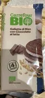 Mängden socker i Gallette di riso cioccolato al latte