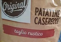 Mängden socker i Patatine classiche taglio rustico