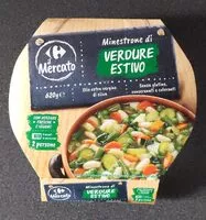 Mängden socker i MINESTRONE DI VERDURE DI ESTIVO