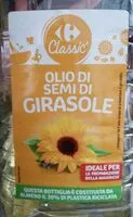 Mängden socker i Olio di semi di girasole