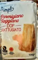 Mängden socker i Parmigiano reggiano dop