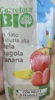 Mängden socker i Frullato Bio Mela Fragola Banana