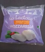Mängden socker i Mozzarella No Lactose