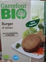 Mängden socker i Burger di seitan