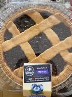 Mängden socker i Crostata di mirtilli