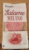 Mängden socker i Salame milano
