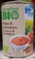 Mängden socker i Polpa di pomodoro in succo di pomodoro