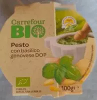 Mängden socker i Pesto biologico Carrefour