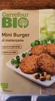 Mängden socker i Mini burger di melanzane
