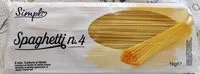 Mängden socker i Spaghetti n.4